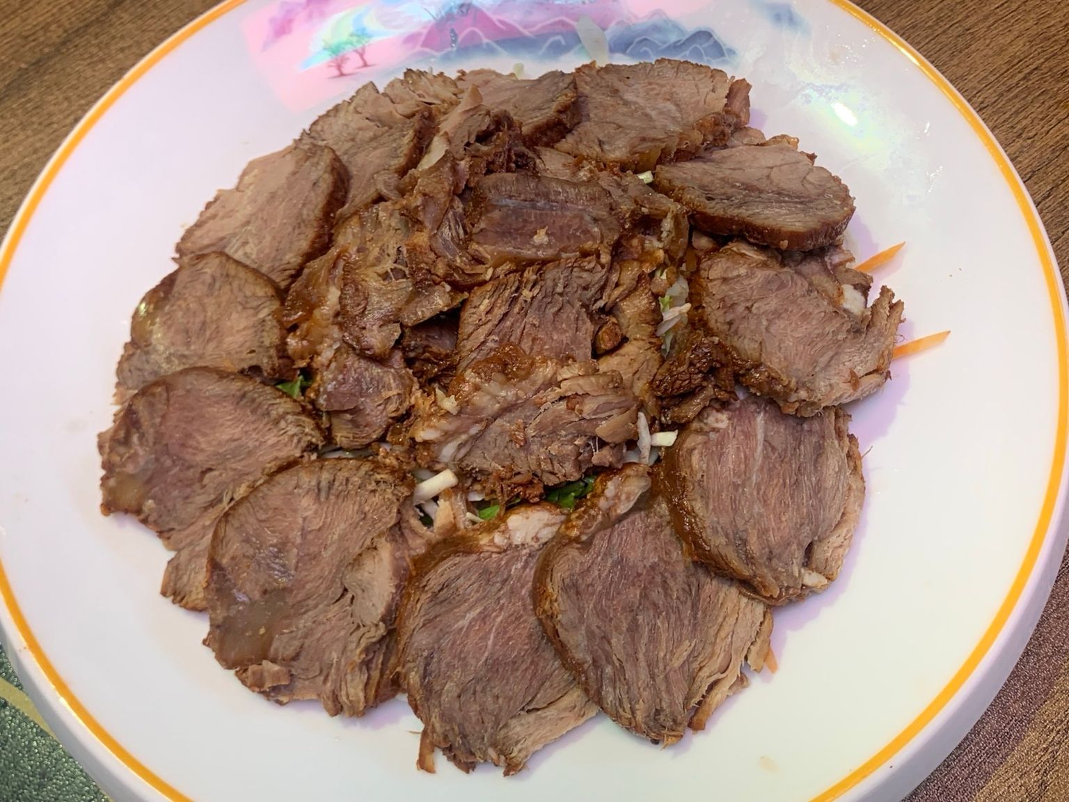 牛肉の醤油煮