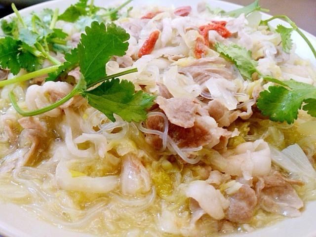 酸菜羊肉粉丝