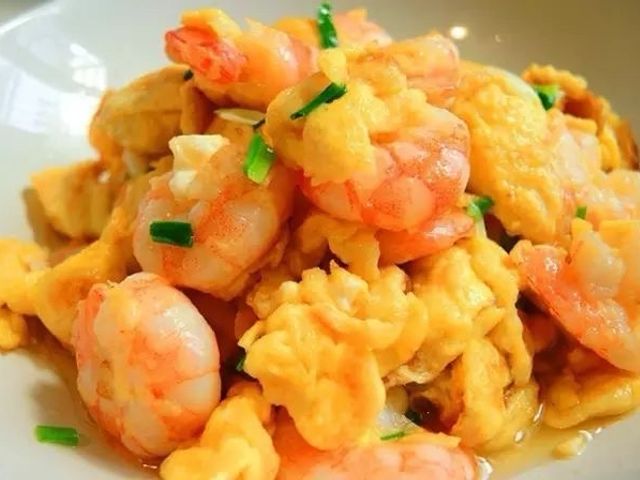 エビ玉炒め