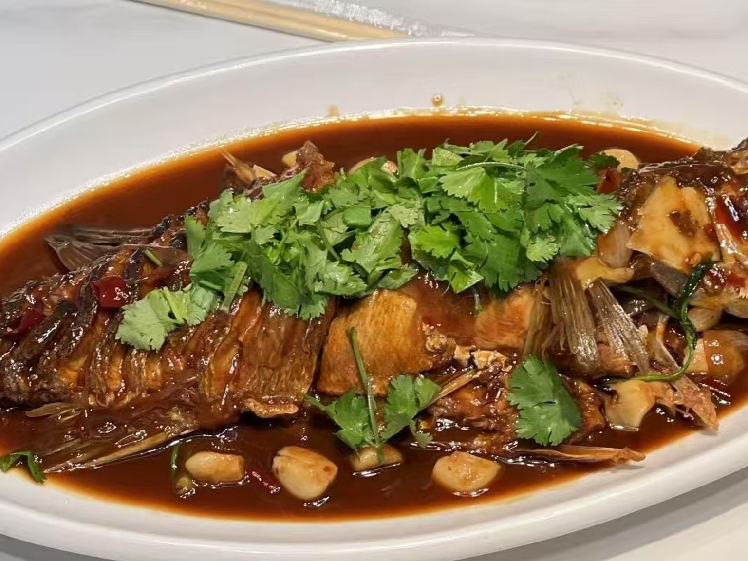 红烧鲈魚